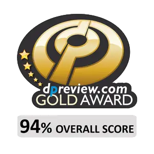 dpreview gold award 94%